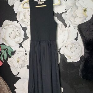 Black casual dress from LOFT - can dress up,or down sz Large